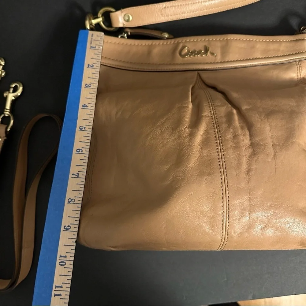 Coach Ashley Leather Hippie Bag